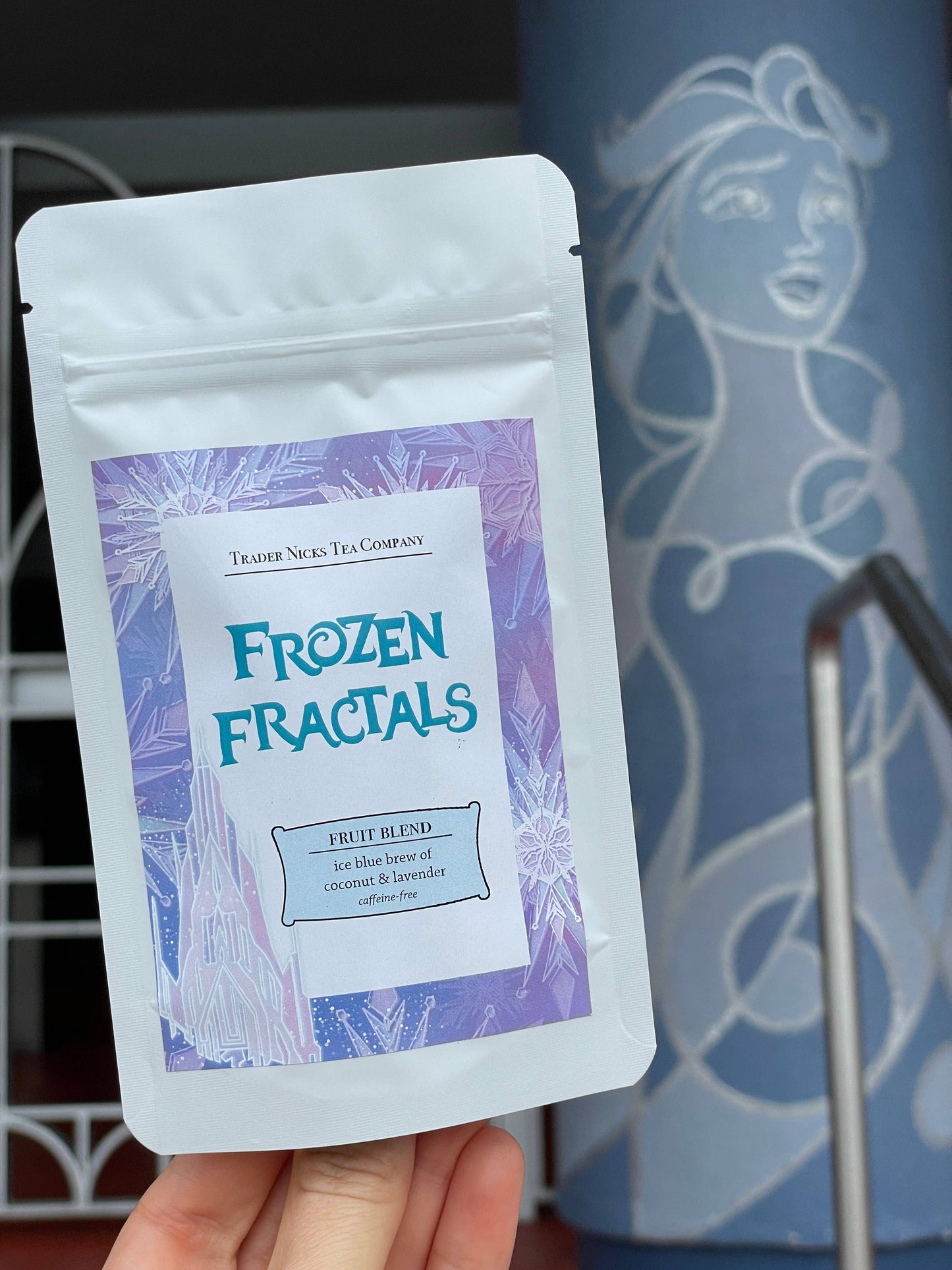 Frozen Fractals Coconut Lavender Fruit Tea