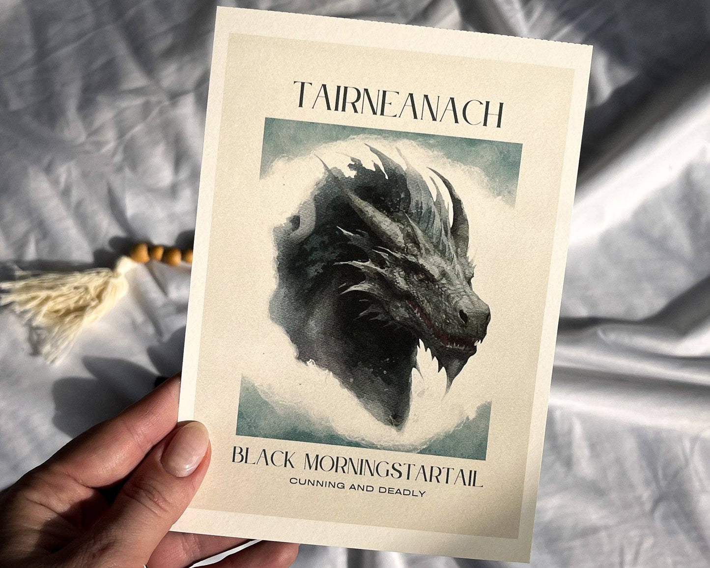 Tairneanach 5x7 Art Print Bookish Gift