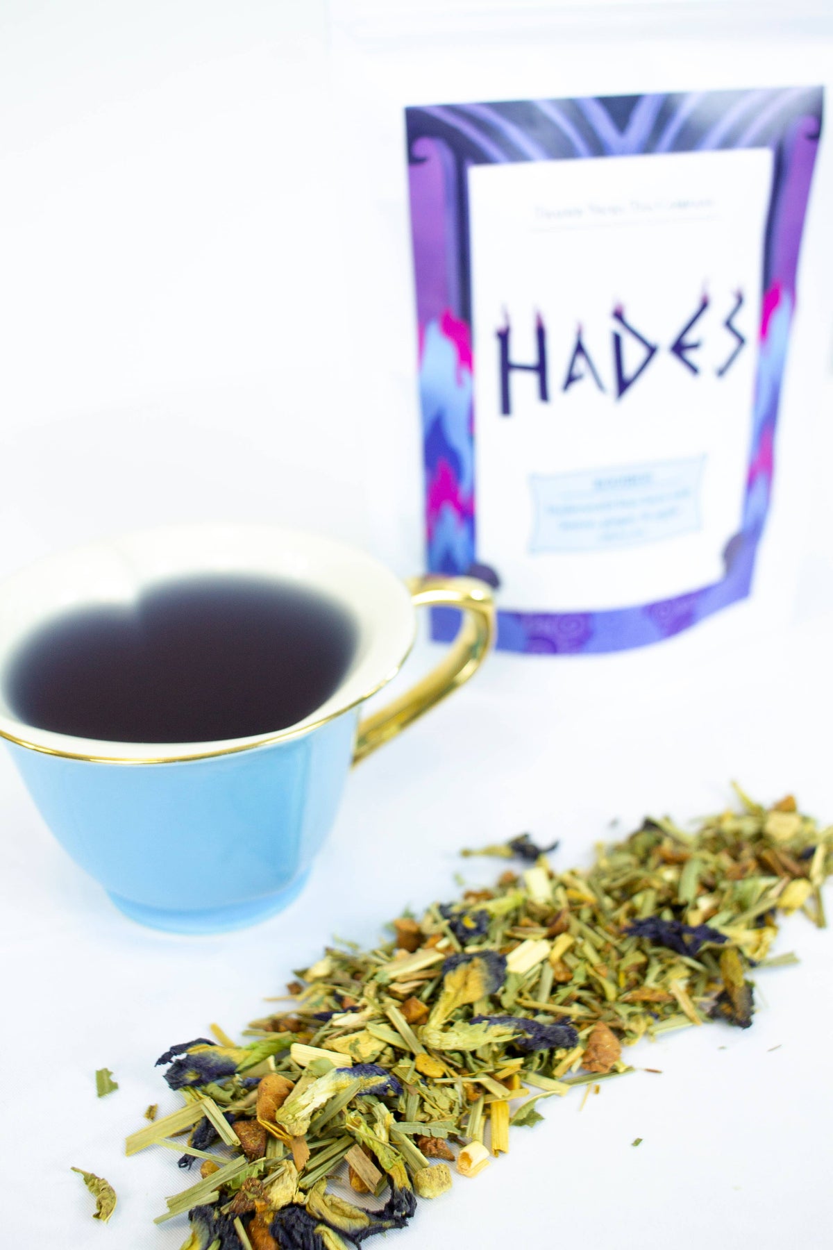 Hades Ginger Lemon Blue Underworld Tea