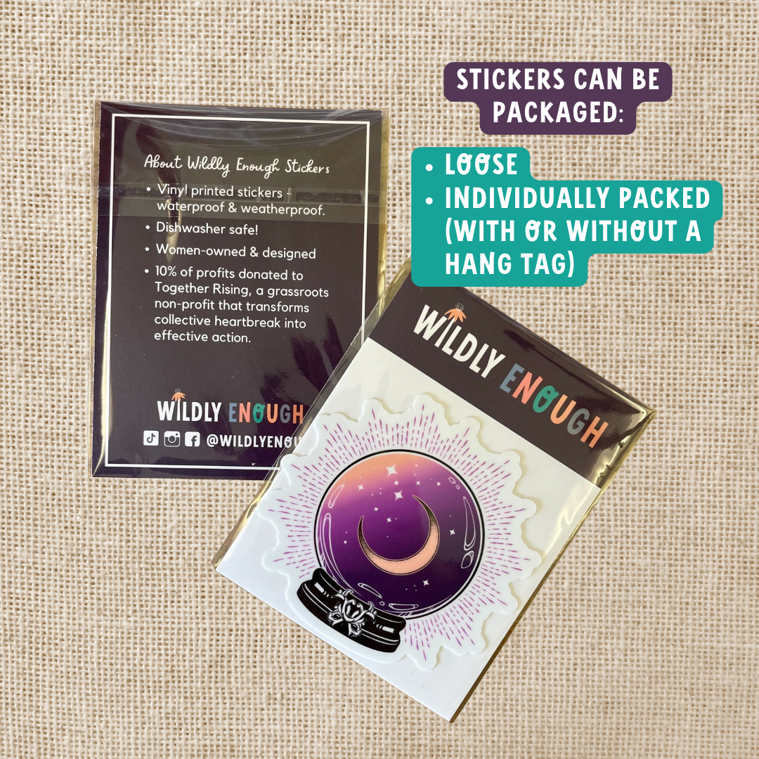 Absolutely Stunning Murderous Little Creature Sticker, 3-in