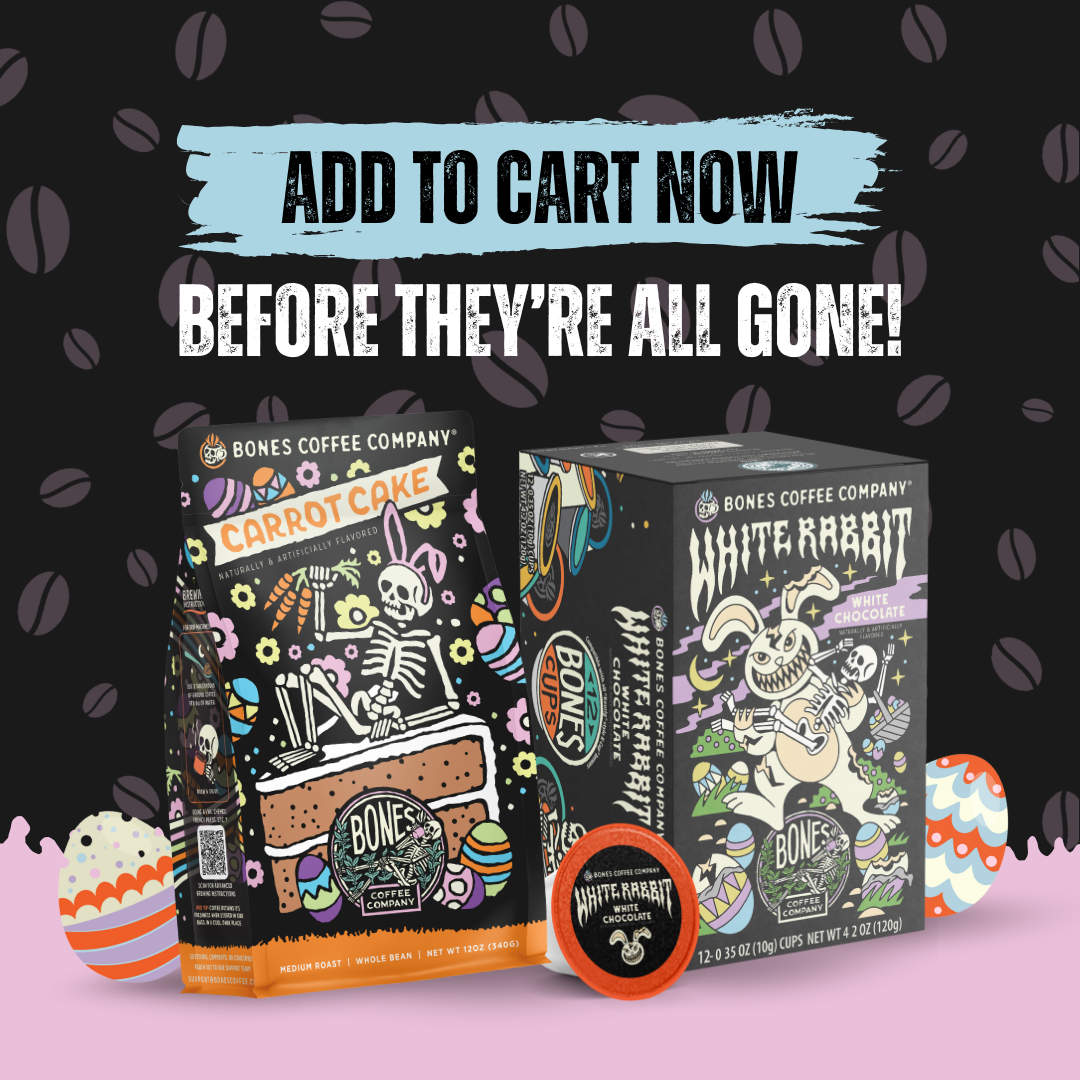 White Rabbit Easter Flavored Coffee | 12oz | Ground & Whole
