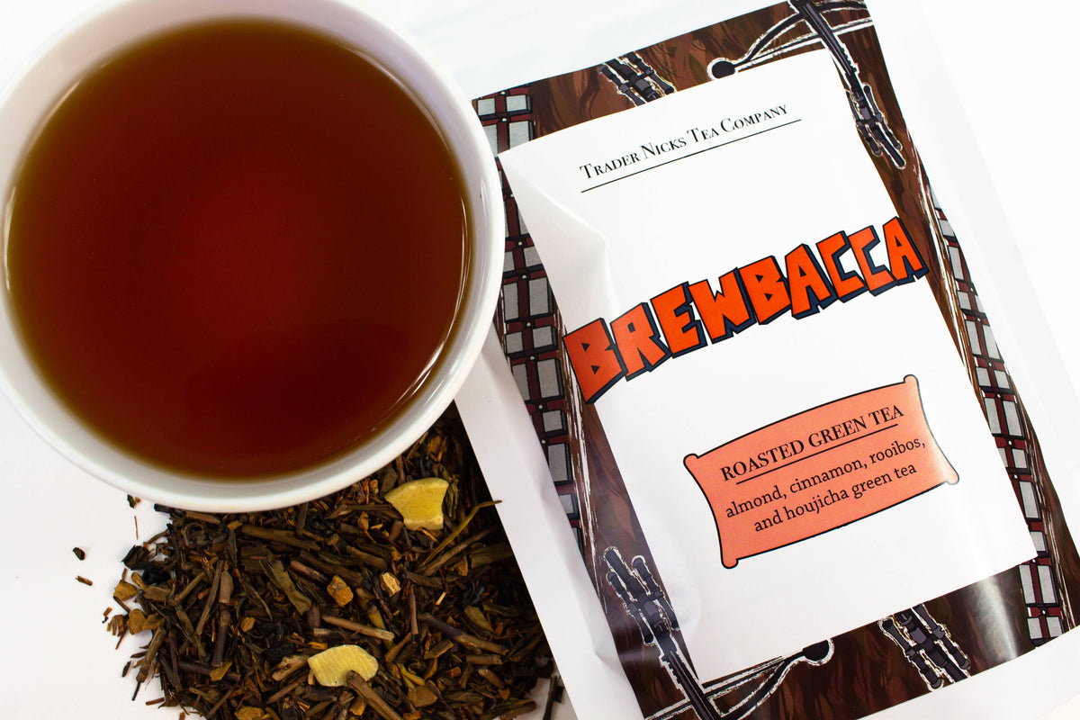 Brewbacca Almond Cinnamon Green tea with Rooibos