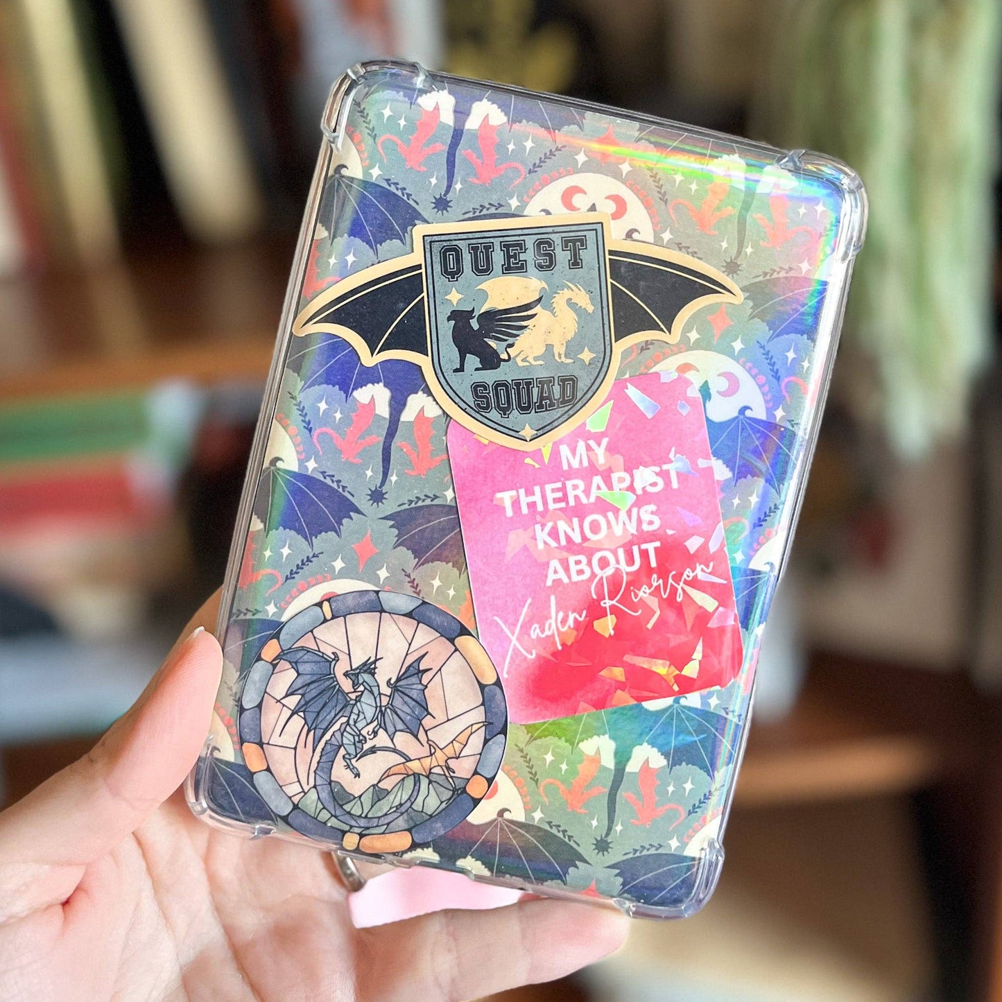 Fourth Wing Xaden Riorson Kindle Sticker - The Empyrean Series
