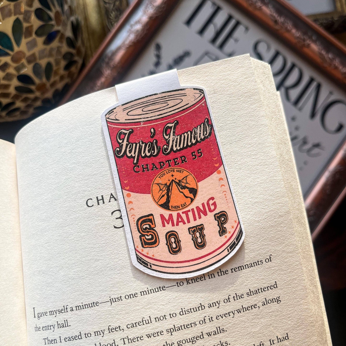 Magnetic Bookmark Feyre Soup Chapter 55 - ACOTAR Gift Merch