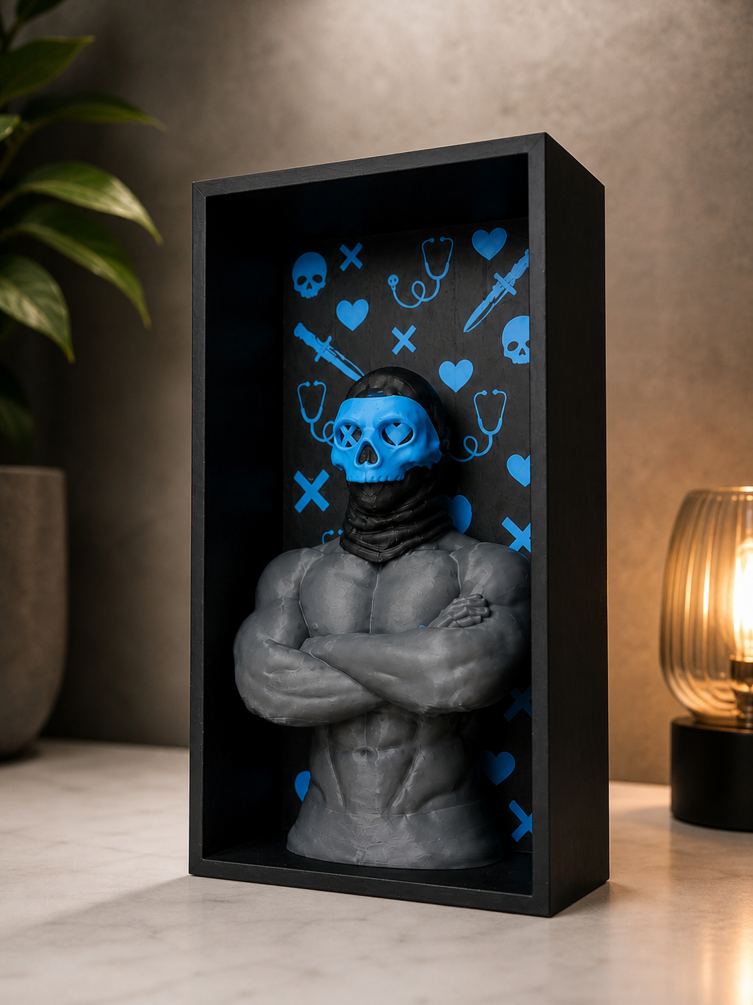 Lights Out Inspired Book Nook