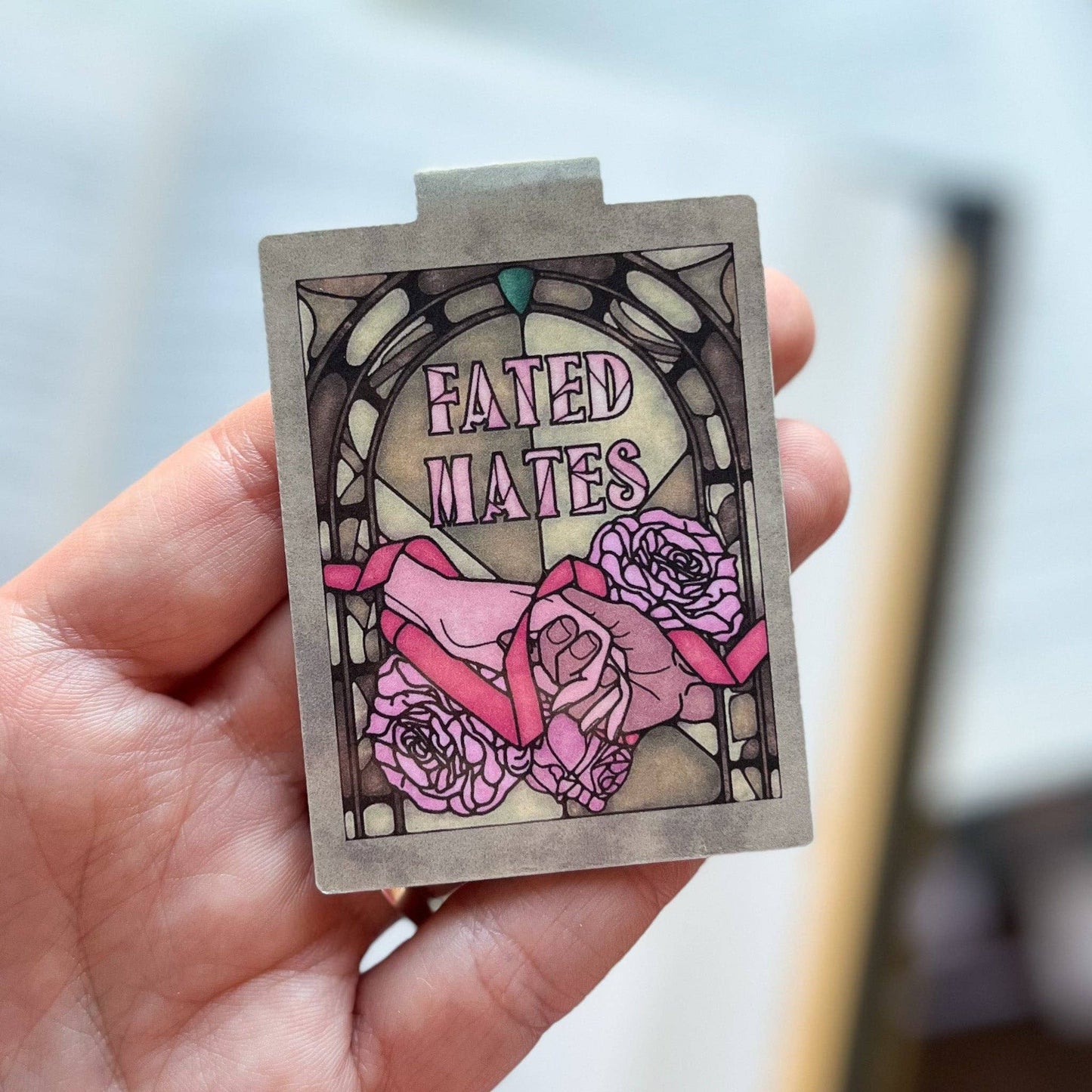 Book Tropes Fated Mates Magnetic Bookmark Book Lover Gift