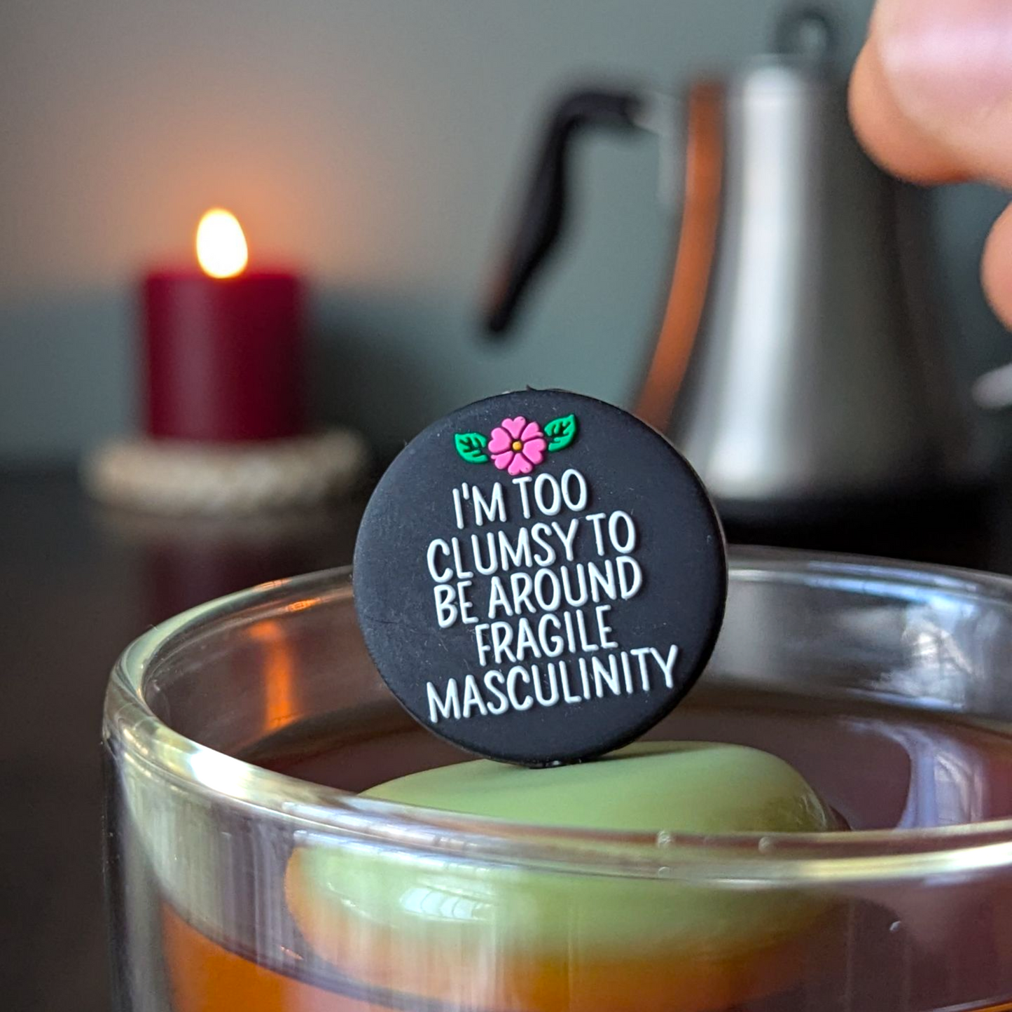 Too Clumsy | Floating Tea Infuser | Green Base | Black
