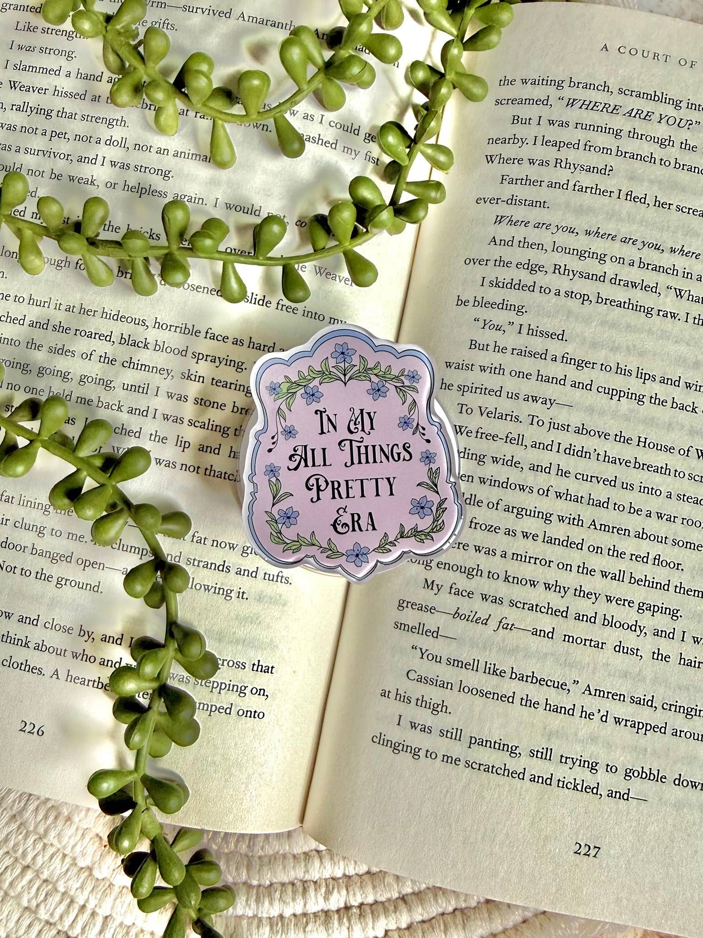 Couquette Kindle Grip - Coquette Phone Grip - Pretty Grip