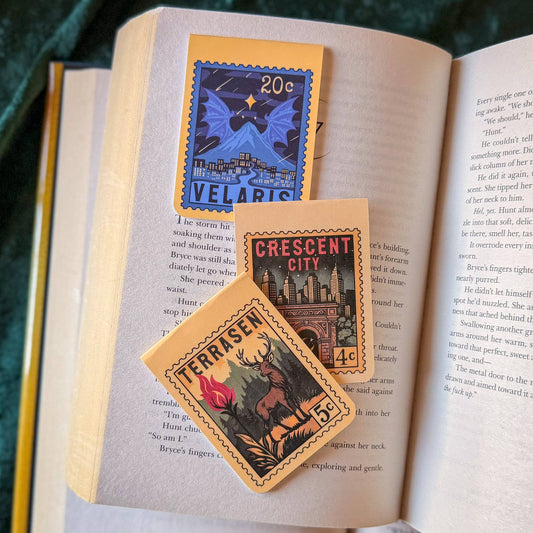 Maasverse Stamp Magnetic Bookmark Gift For Book Lover ACOTAR