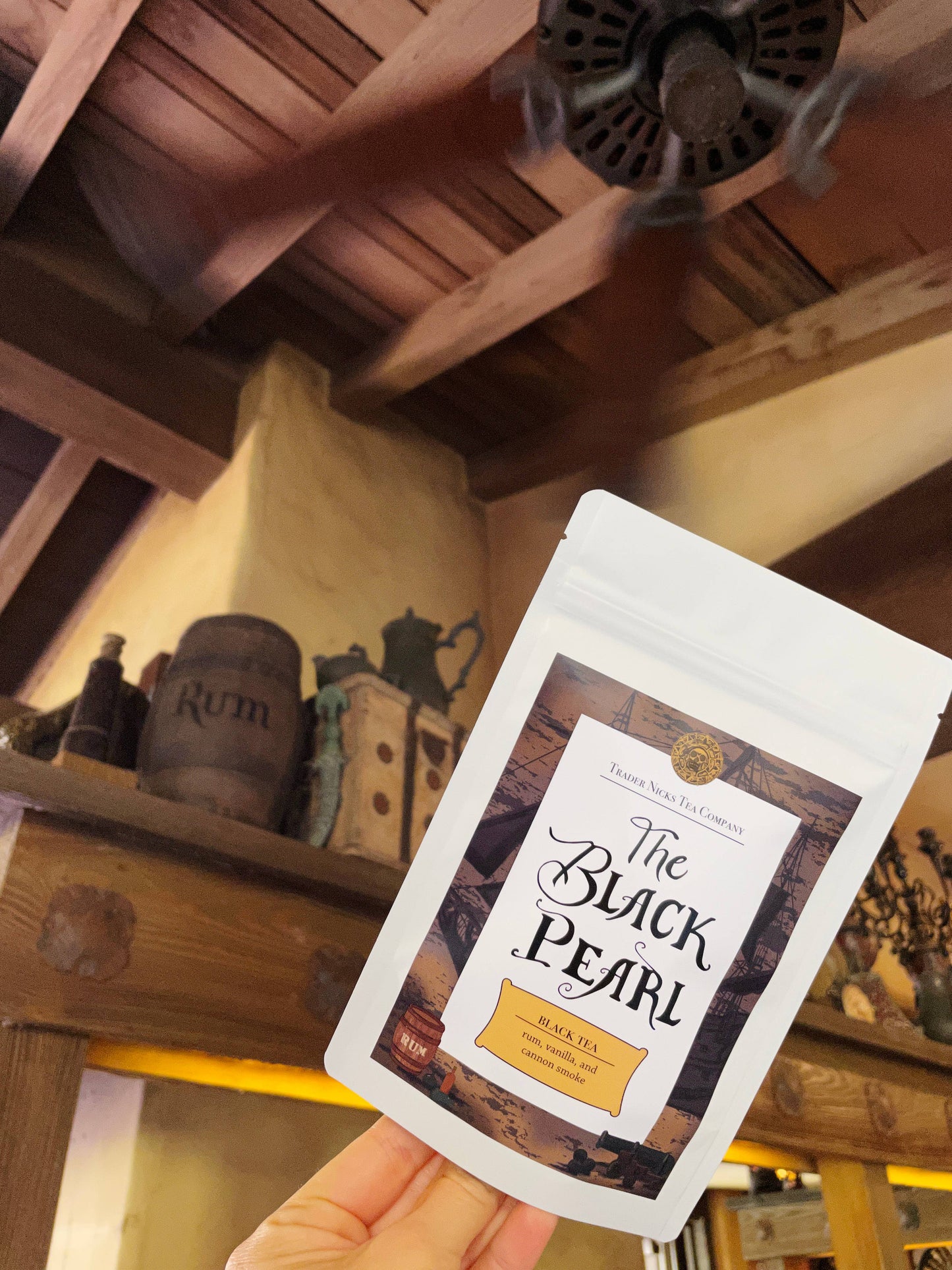 The Black Pearl Rum Smoke Black Tea