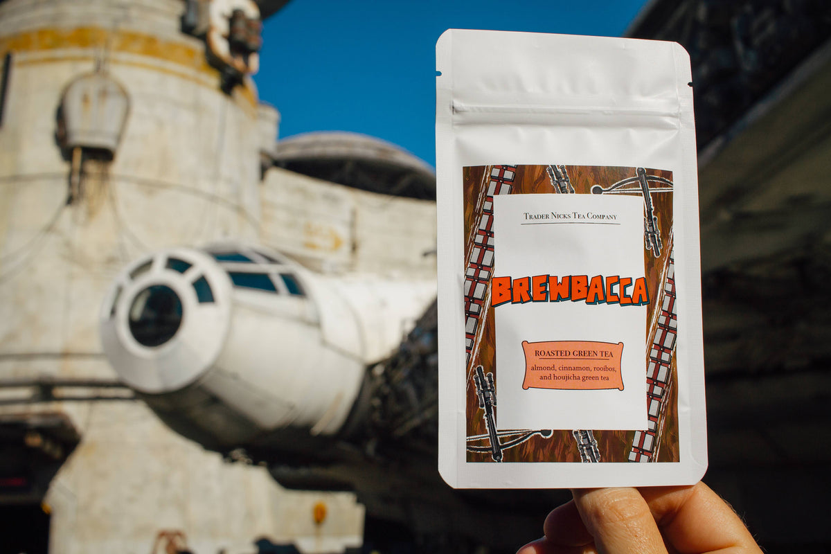 Brewbacca Almond Cinnamon Green tea with Rooibos