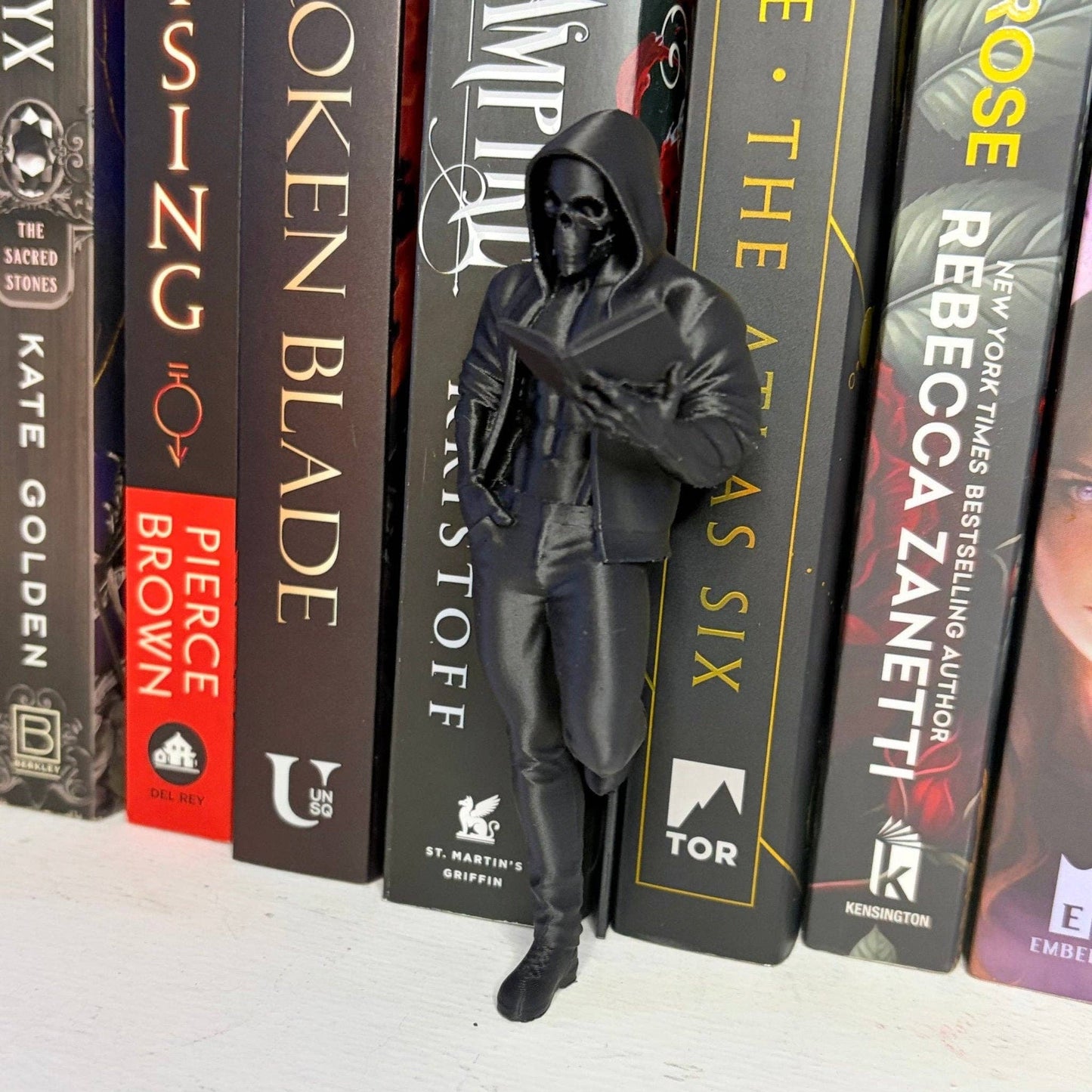 Dark Romance Reader Bookshelf Decor