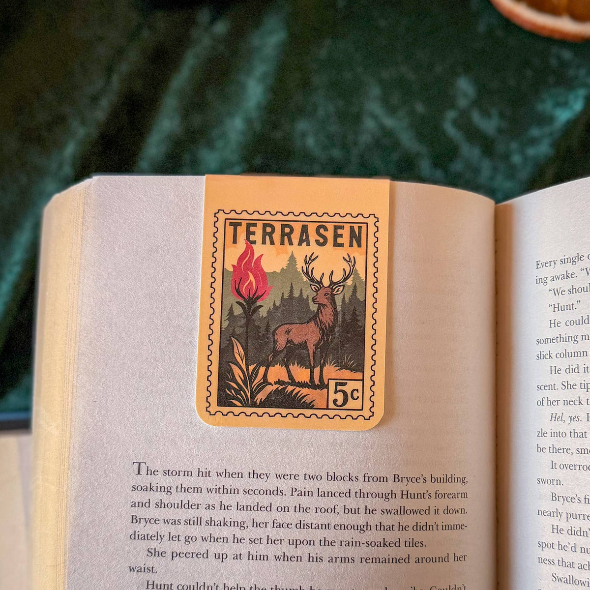 Maasverse Stamp Magnetic Bookmark Gift For Book Lover ACOTAR