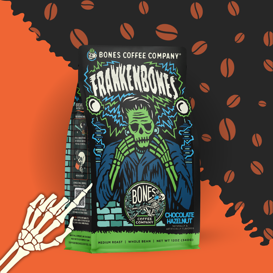 Frankenbones Flavored Coffee | 12oz | Whole Bean & Ground