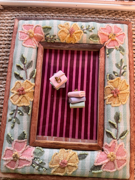 Pastel Bookstack | Polymer Clay Earrings