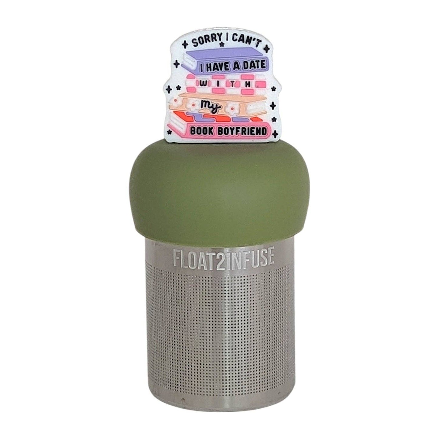 Book Boyfriend | Floating Tea Infuser | Green Base | White