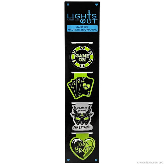 Game On Magnetic Bookmarks (4-Pack)