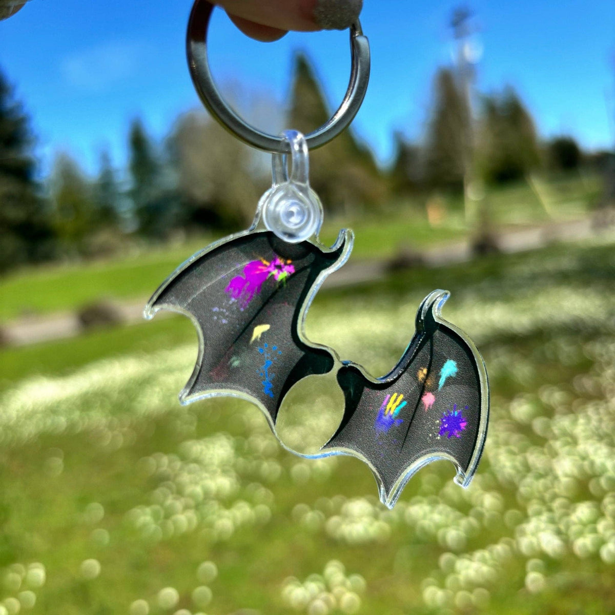 Chapter 55 Painted Wings Keychain