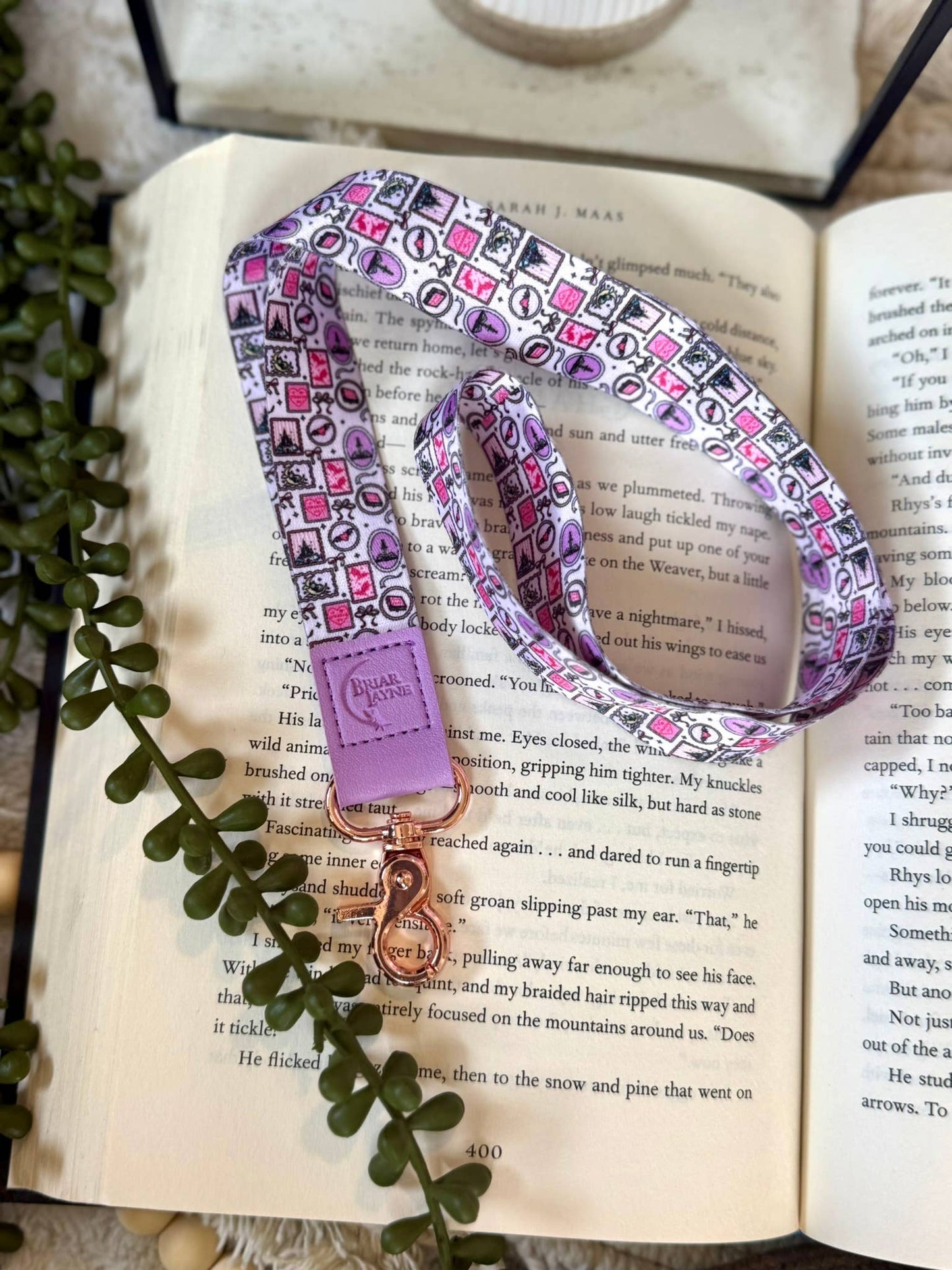 Purple Dragon Lanyard