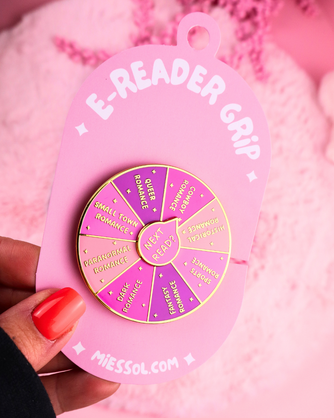 Wheel of Romance Books Grip
