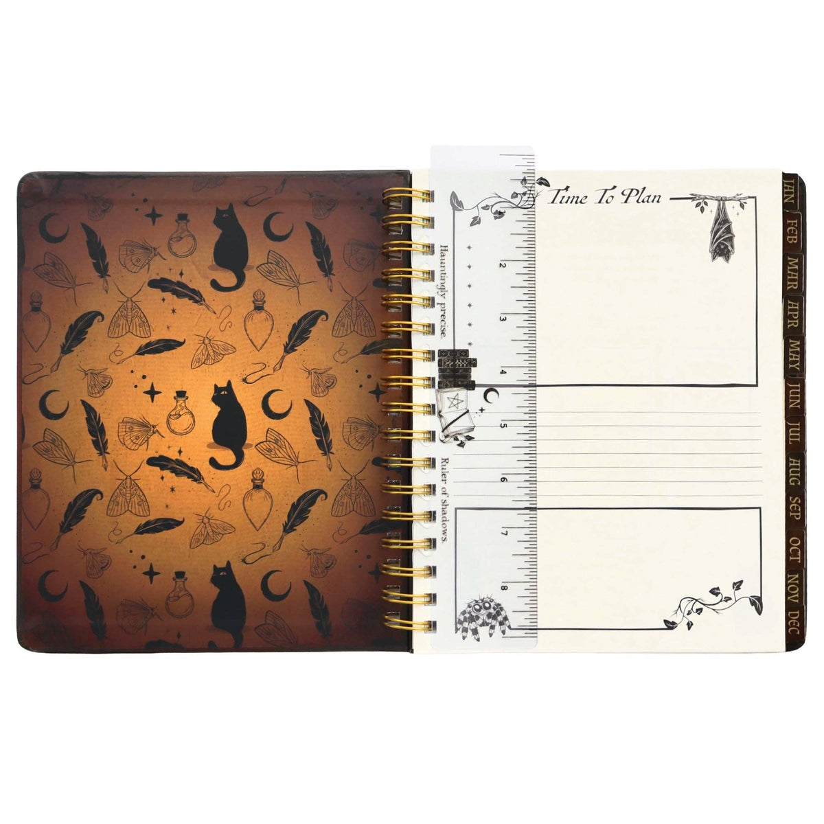 Waiting for the Night: The Witching Hour 2027 Weekly Planner, Personal Organizer (Original Artwork)