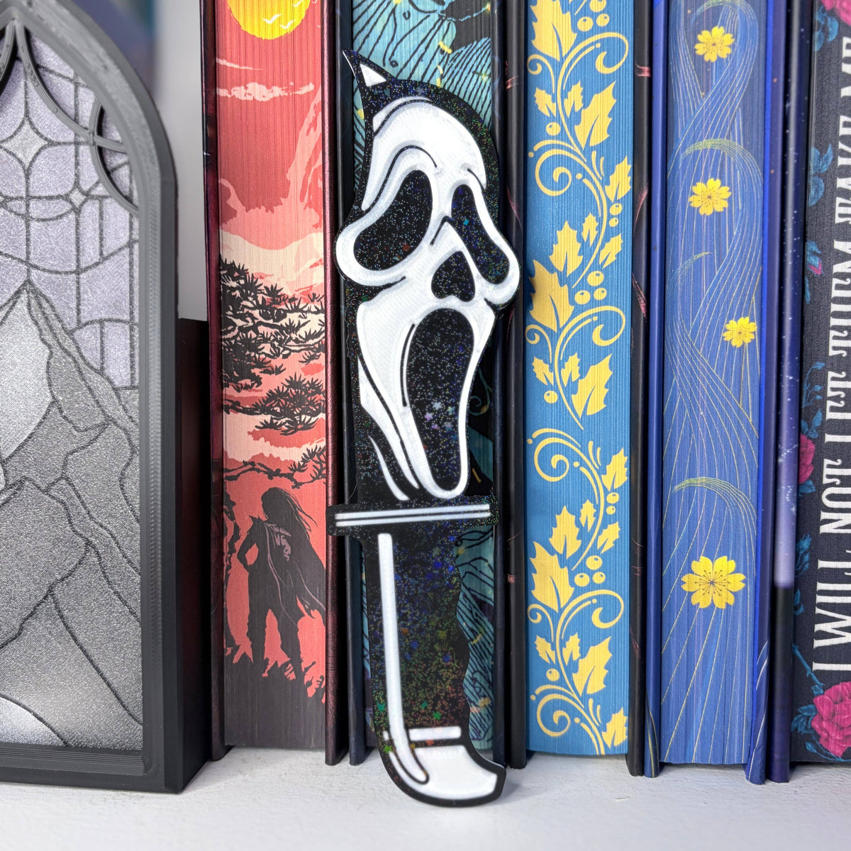 Ghost Face Knife Bookmark