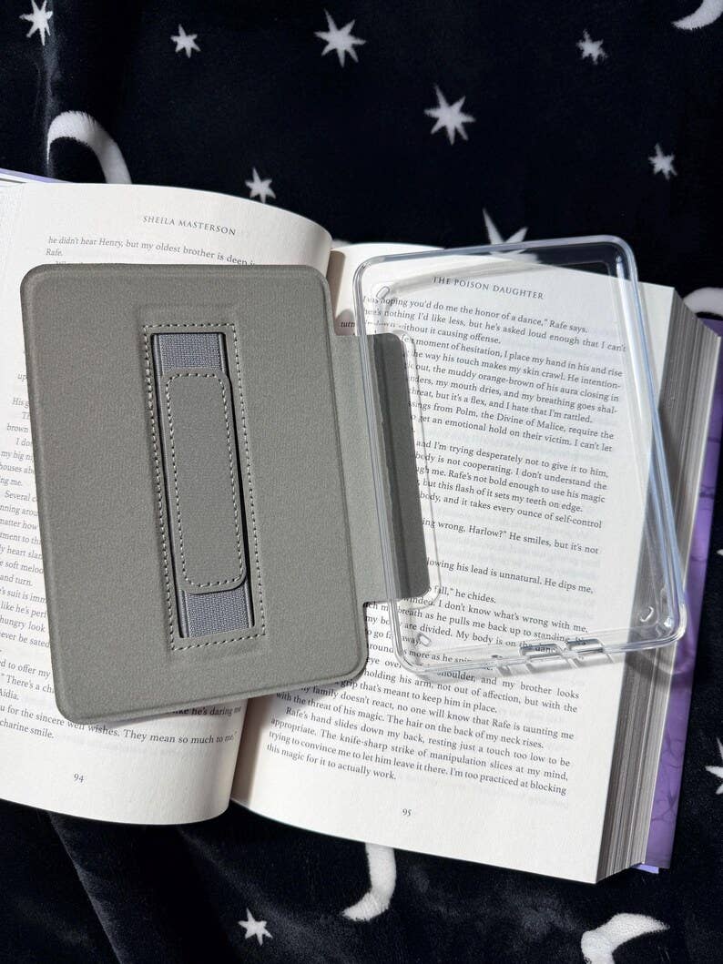 Pink Halloween Kindle Case – Paperwhite & Basic, Hand Drawn