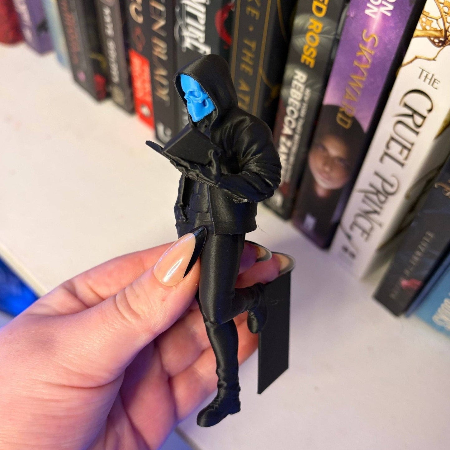 Dark Romance Reader Bookshelf Decor
