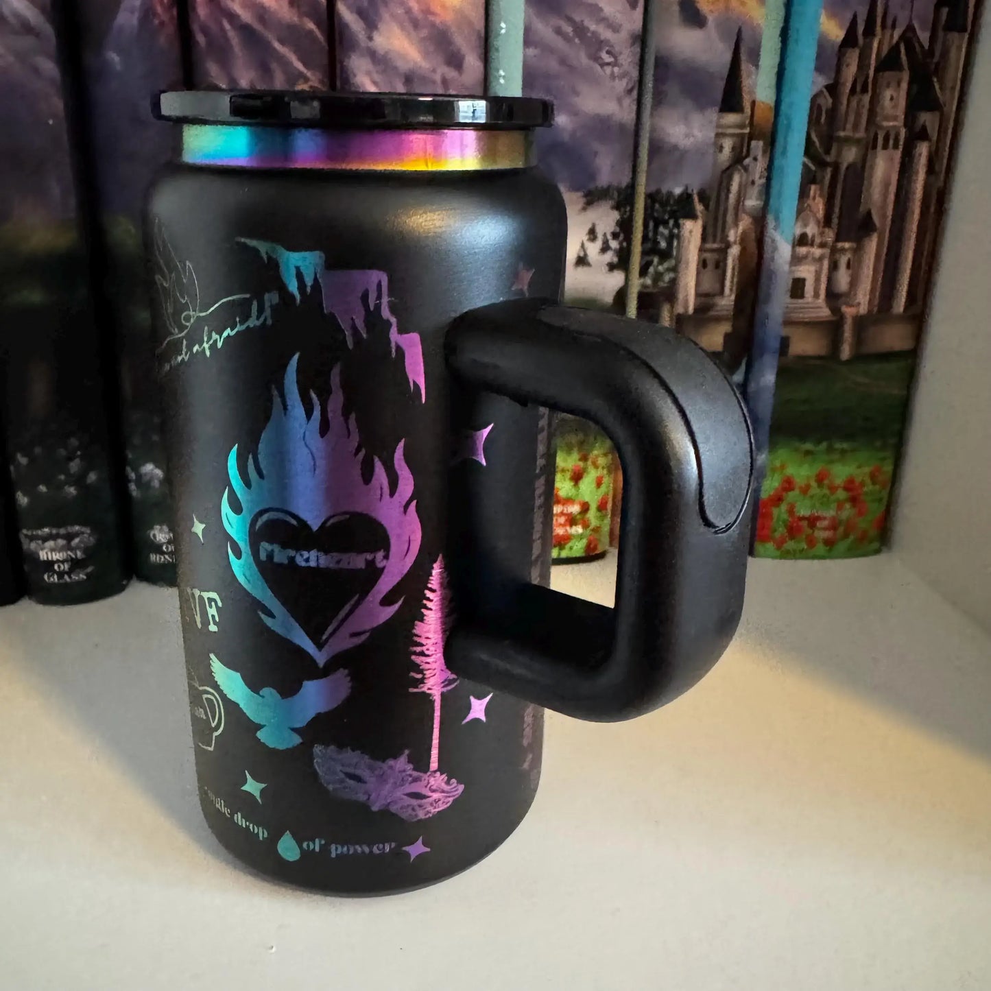 ACOTAR Engraved Tumbler, SJM Bookish Cup