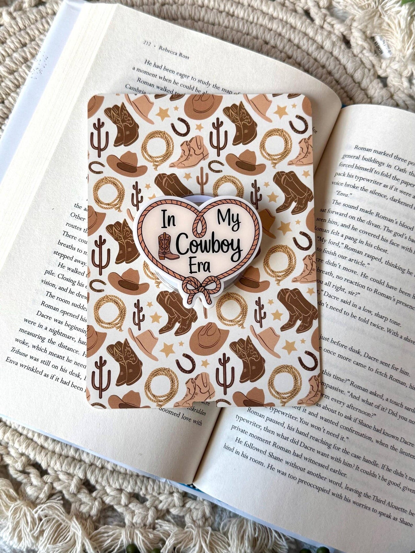 Western Kindle Grip - Western Phone Grip