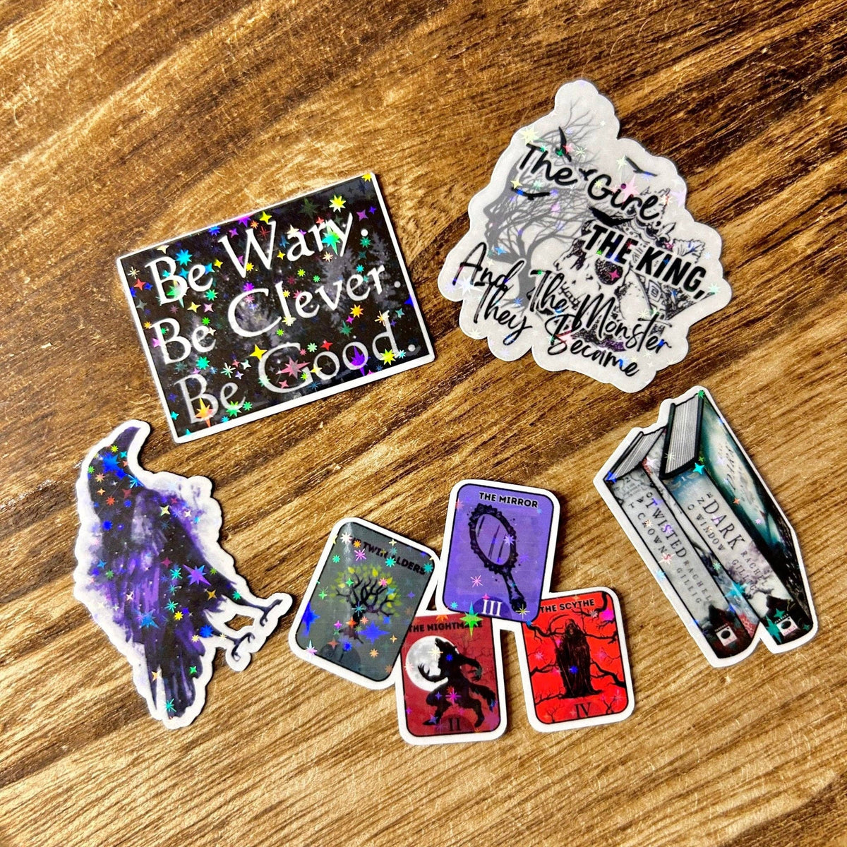 One Dark Window Sticker Bundle