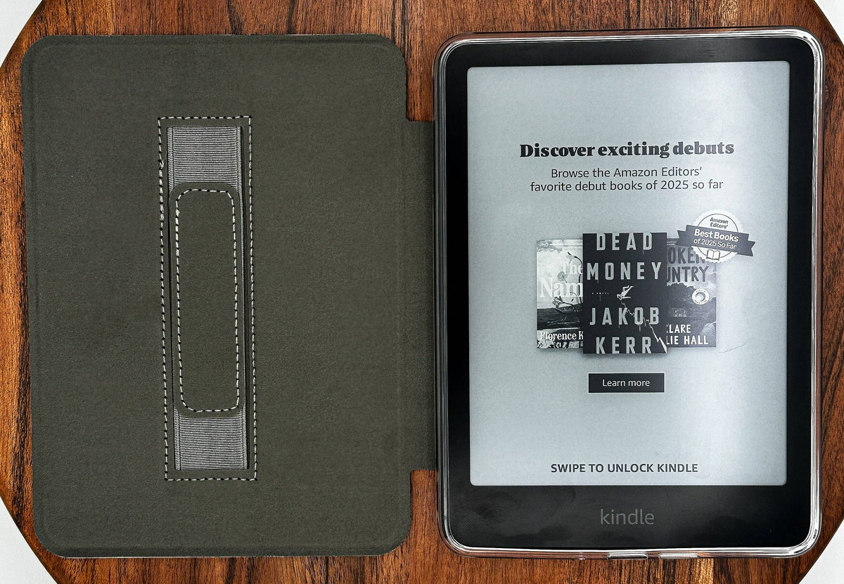 Call Me a Good Girl Kindle Case | 2024 Paperwhite & Colorsoft Case with Clear Back and Hand Strap