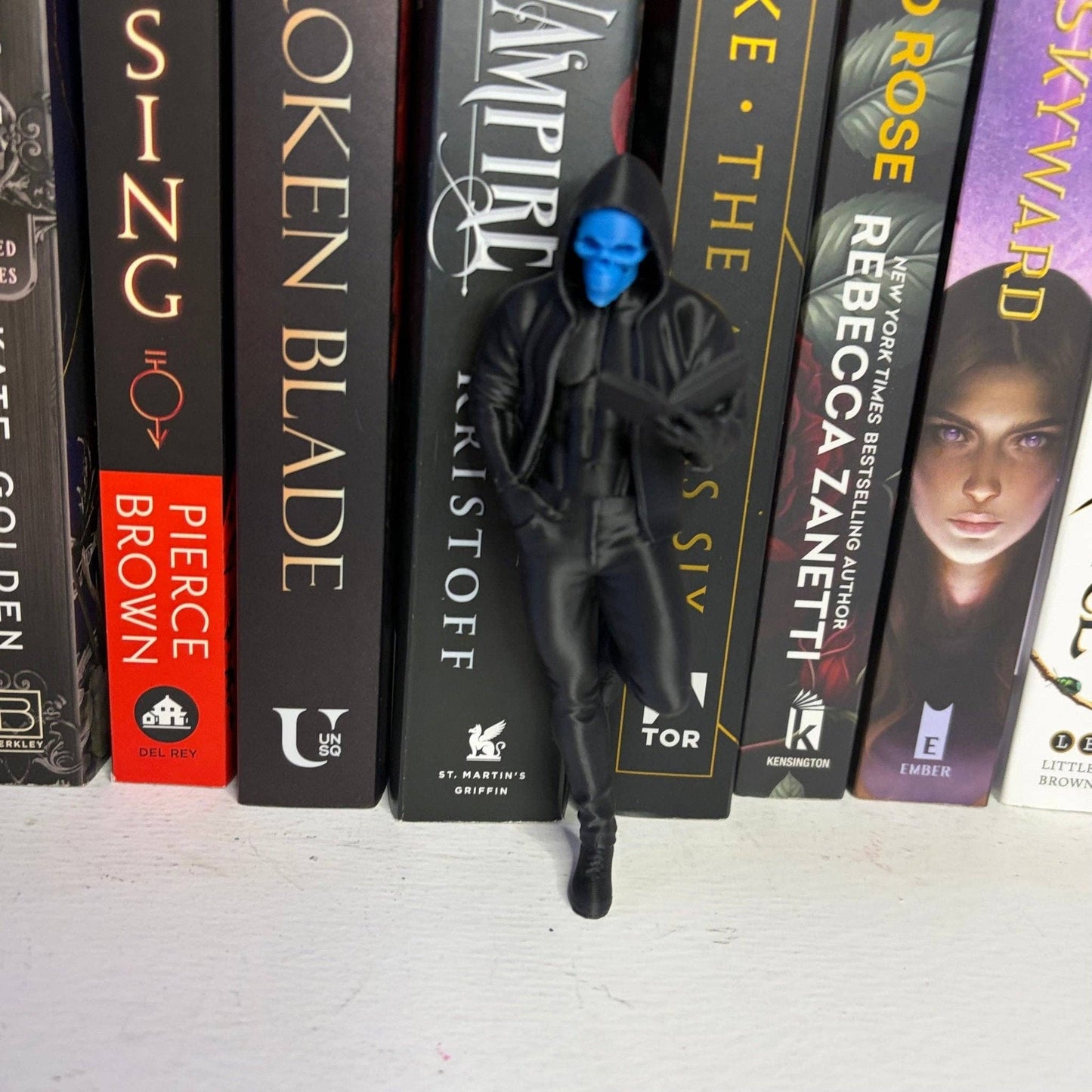 Dark Romance Reader Bookshelf Decor