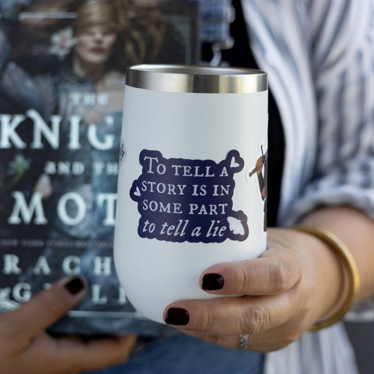 To Tell a Story Sticker | The Knight and the Moth