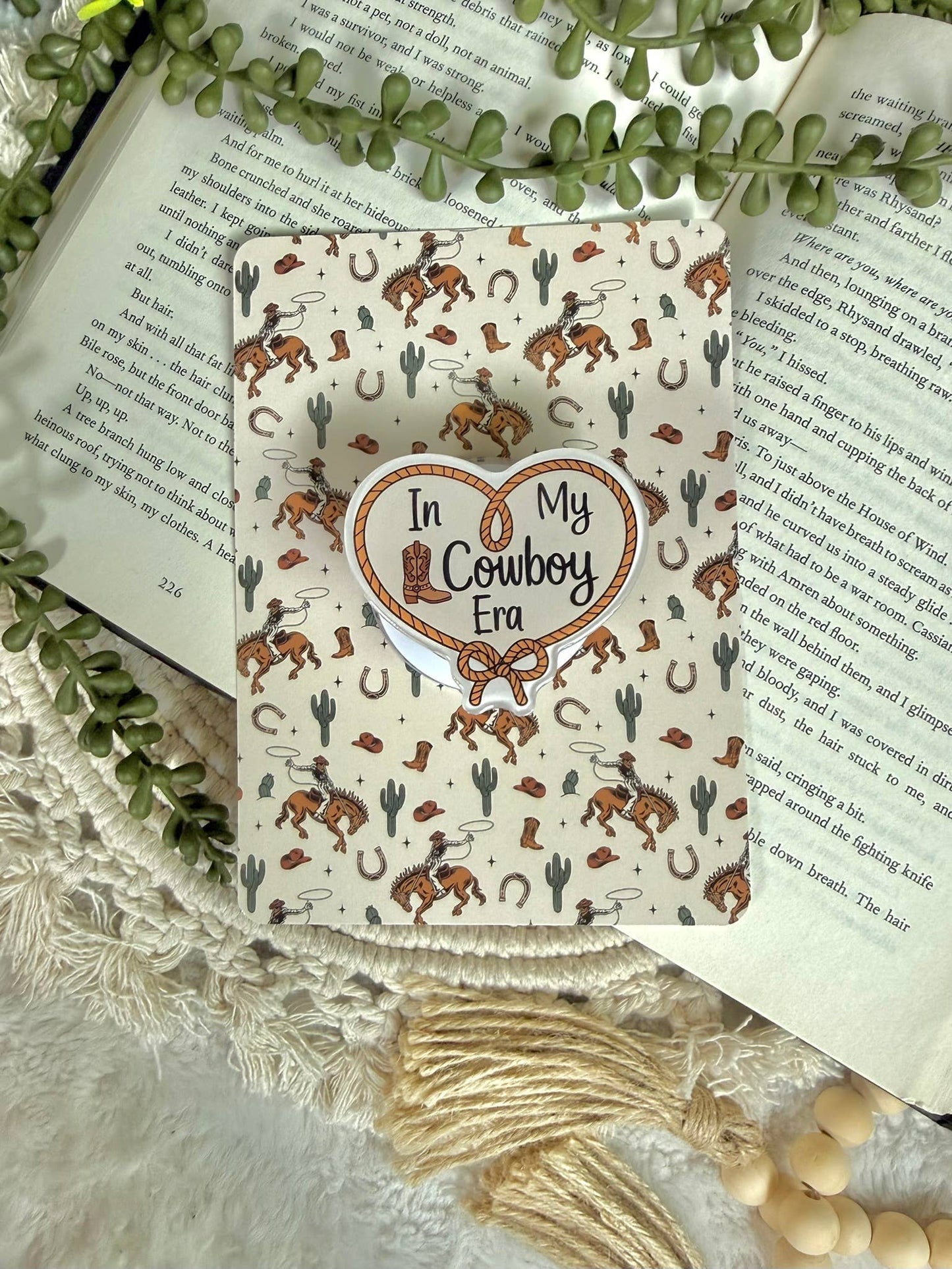 Western Kindle Grip - Western Phone Grip