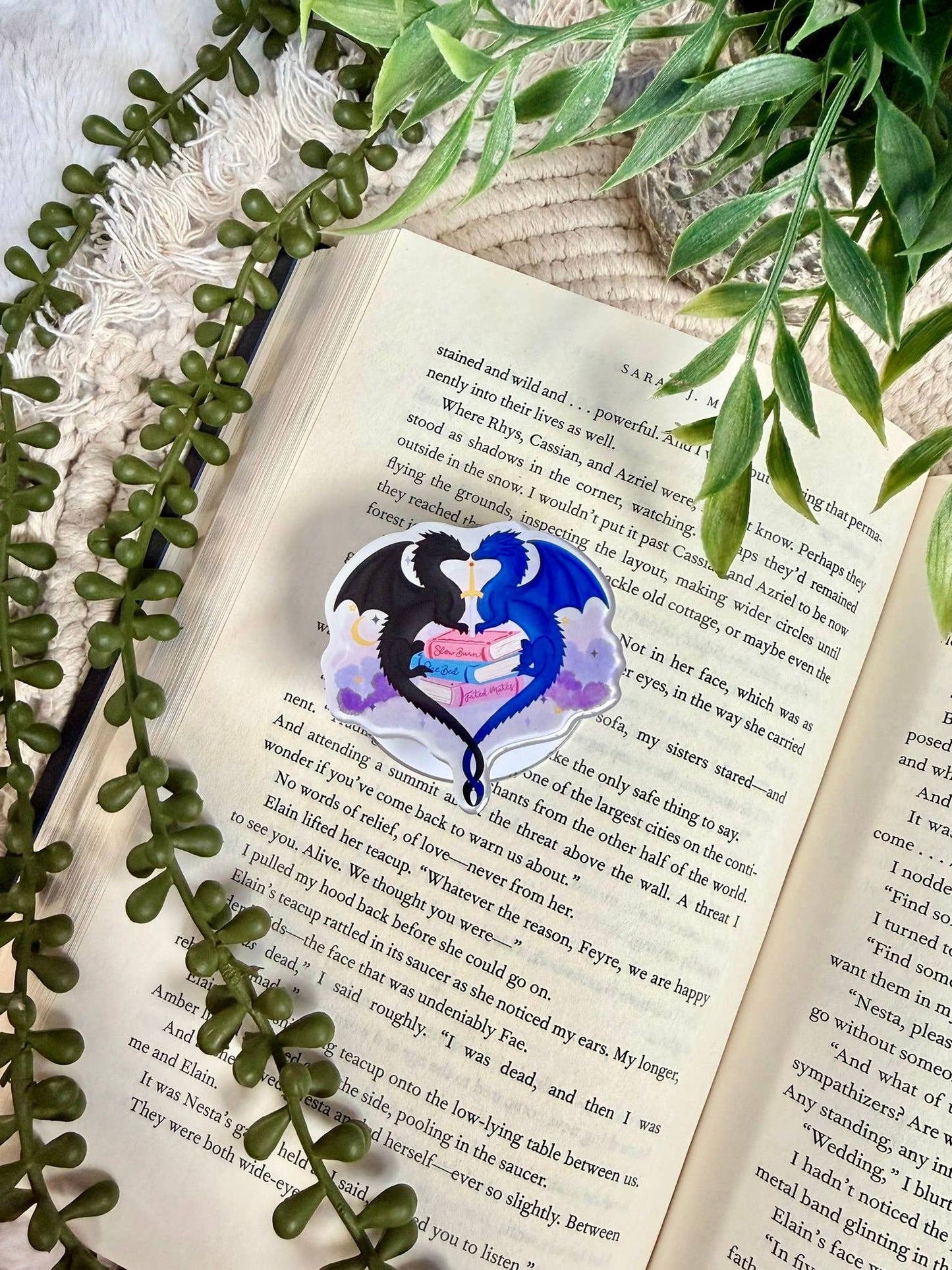Fantasy Kindle Grip - Fantasy Phone Grip _ Romantasy Grip