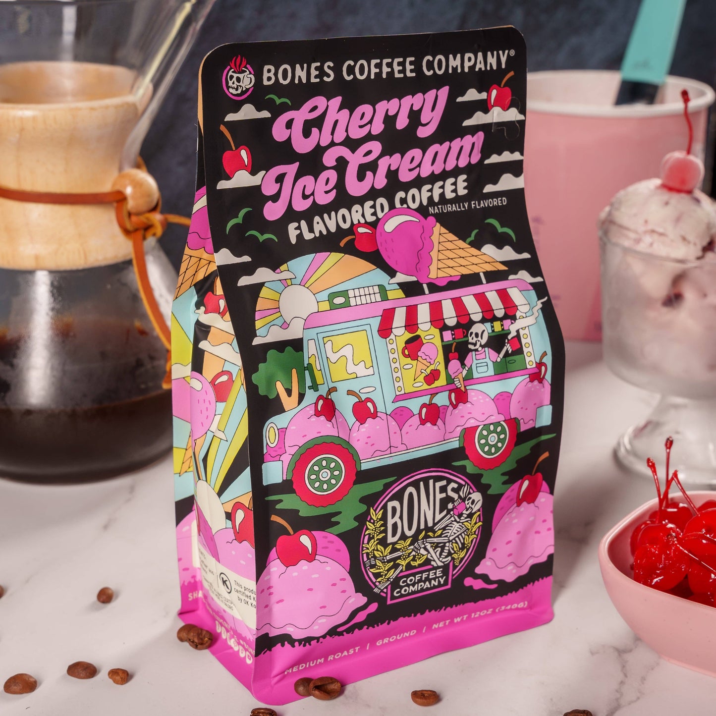 Cherry Ice Cream Coffee | 12oz | Whole Bean & Ground