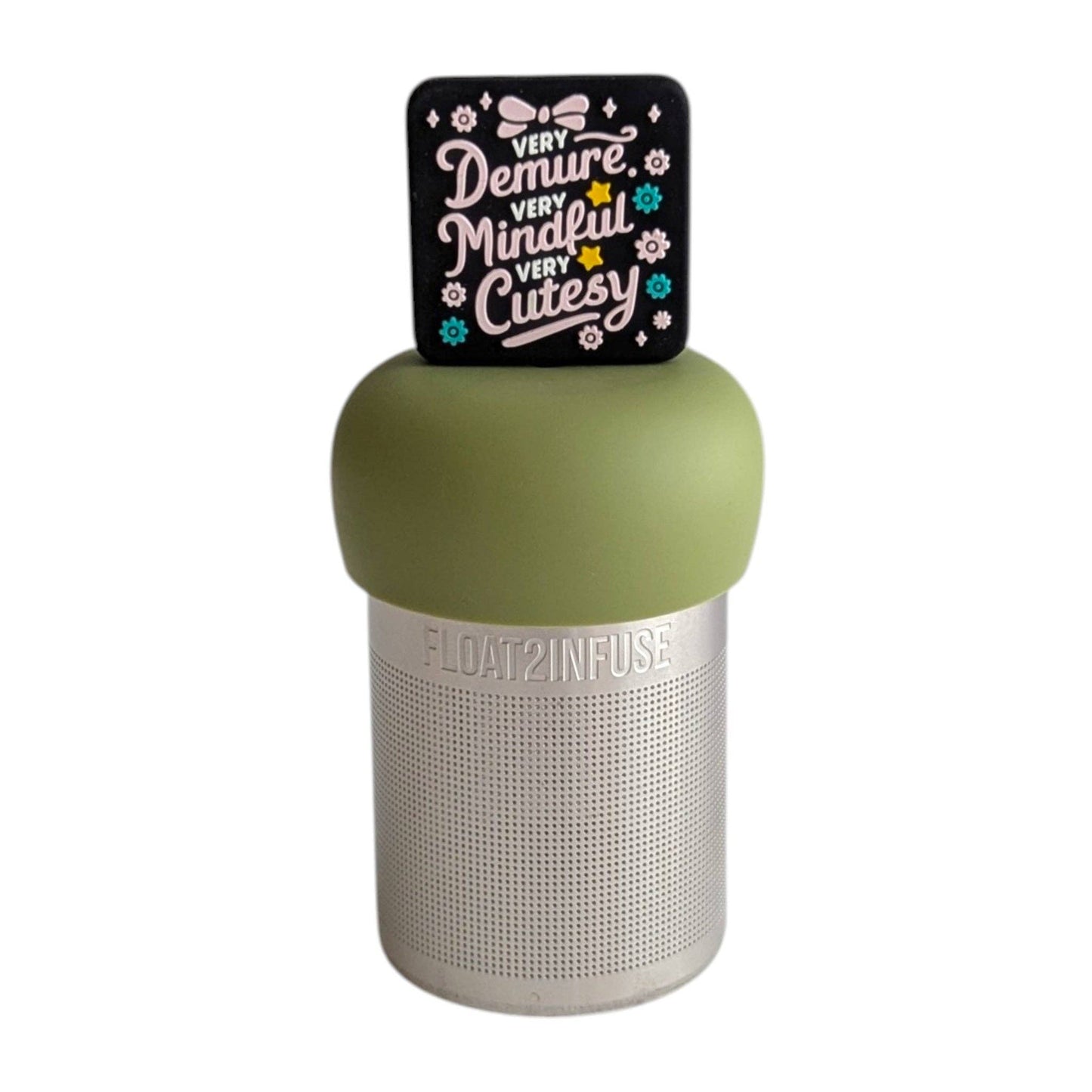 Very Demure | Floating Tea Infuser | Green Base| Black