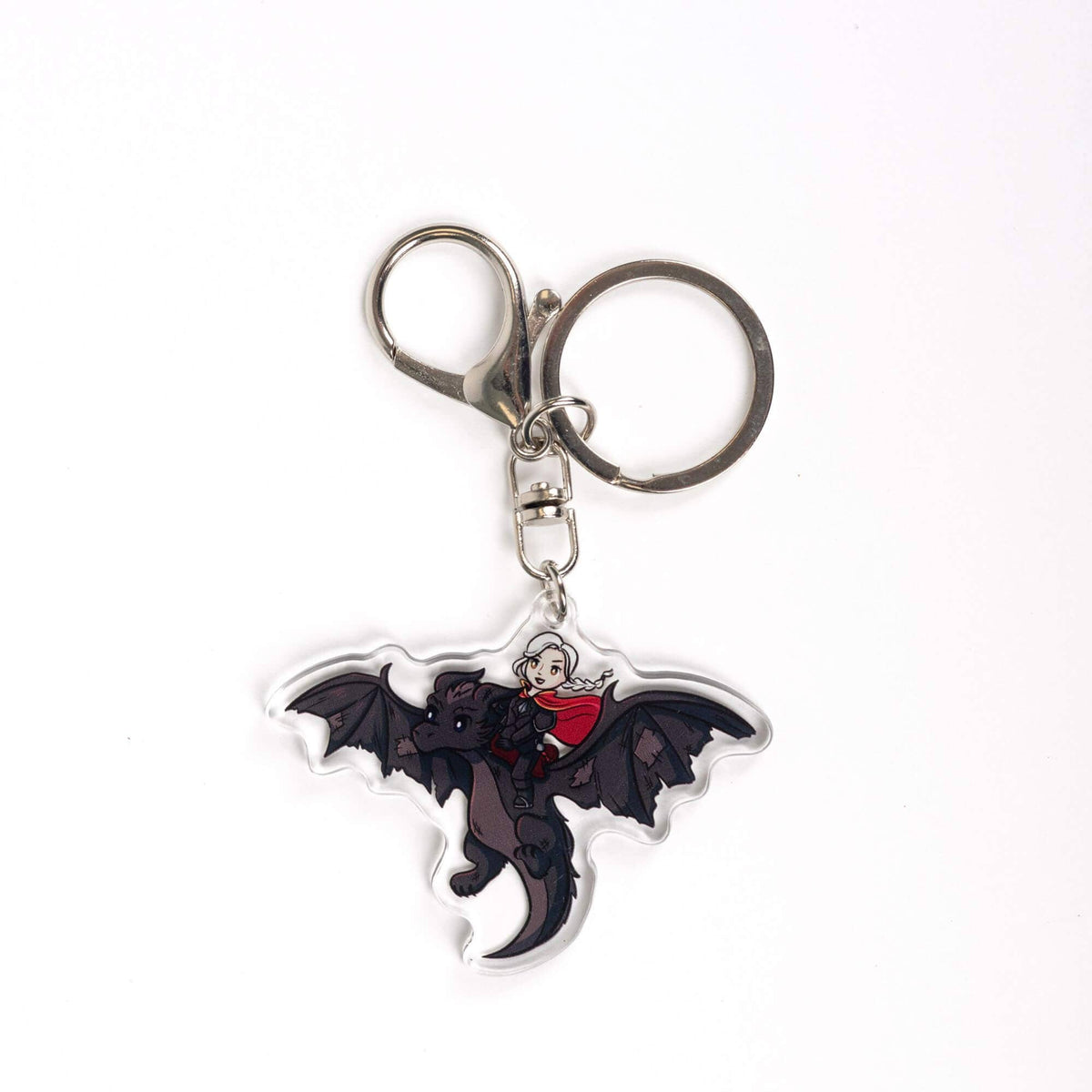 Manon Riding Abraxos Keychain | Throne of Glass