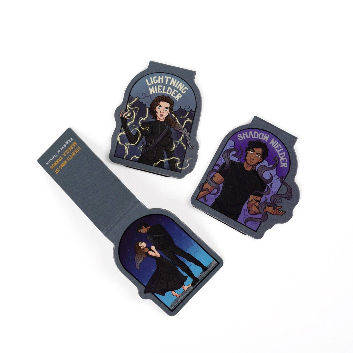 Xaden & Violet Magnetic Bookmark Set | Fourth Wing