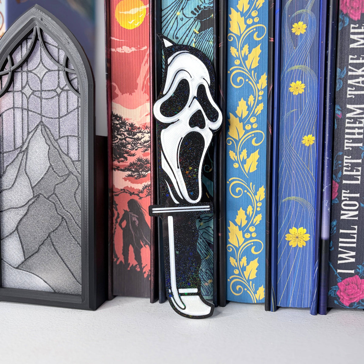 Ghost Face Knife Bookmark