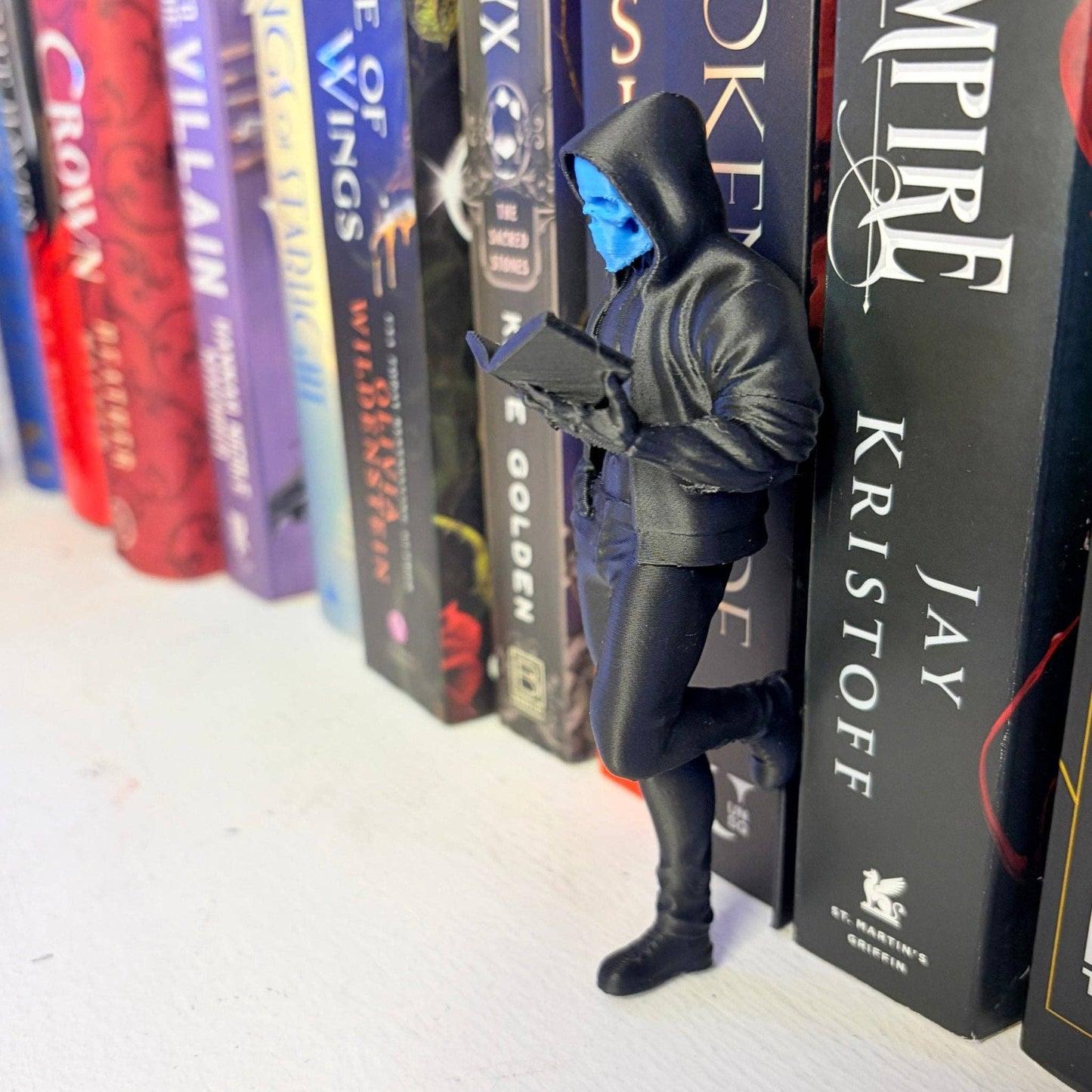 Dark Romance Reader Bookshelf Decor
