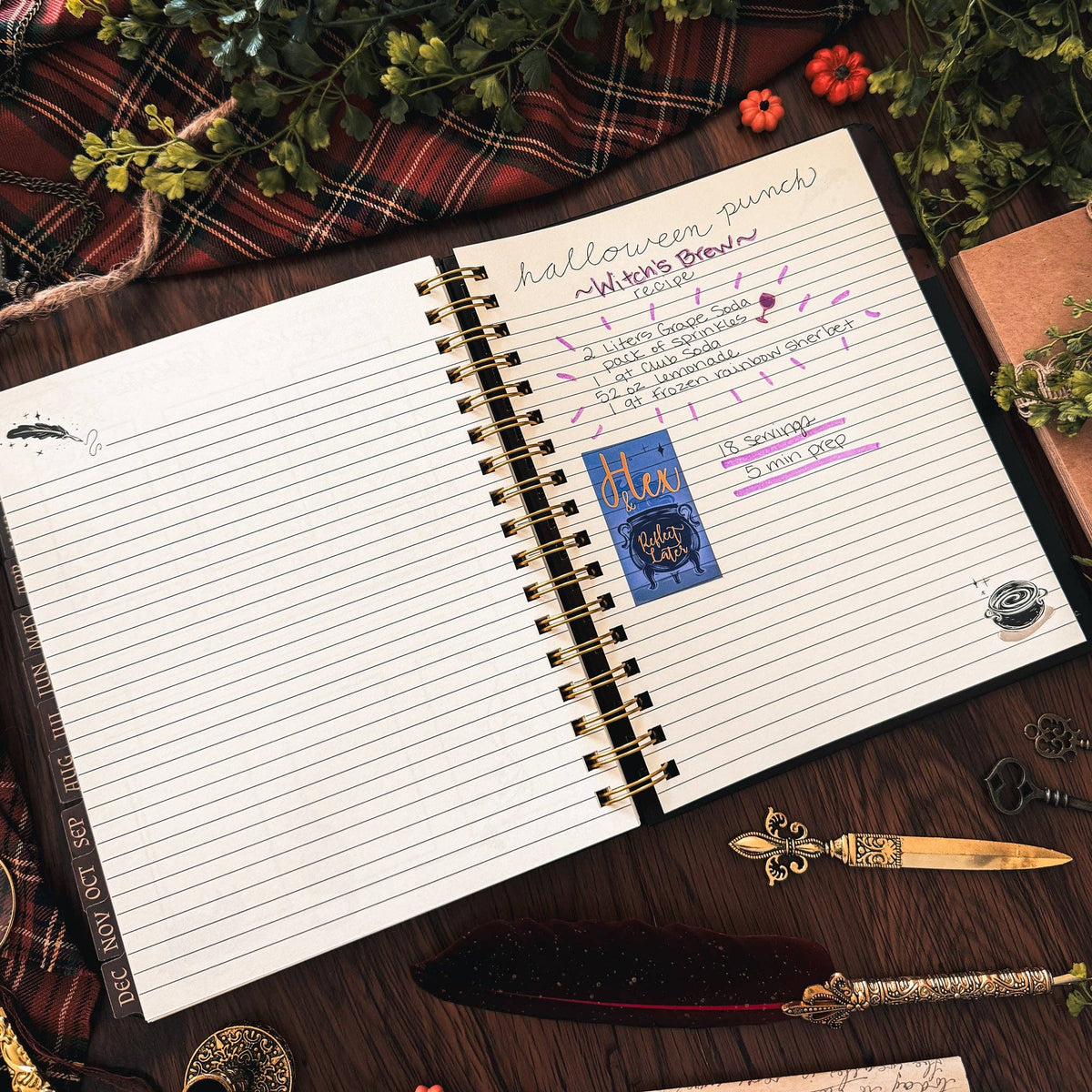 Waiting for the Night: The Witching Hour 2027 Weekly Planner, Personal Organizer (Original Artwork)