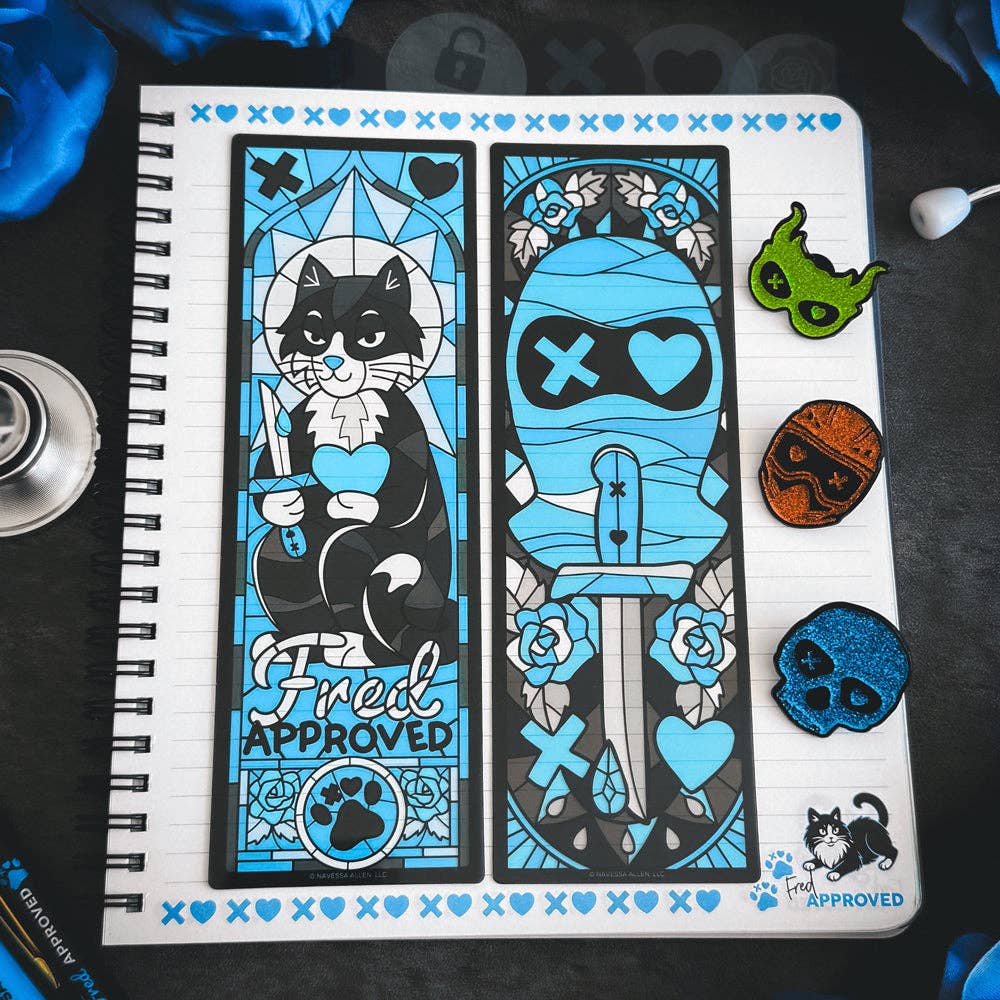 Lights Out: Good Girl Transparent Acrylic Bookmark