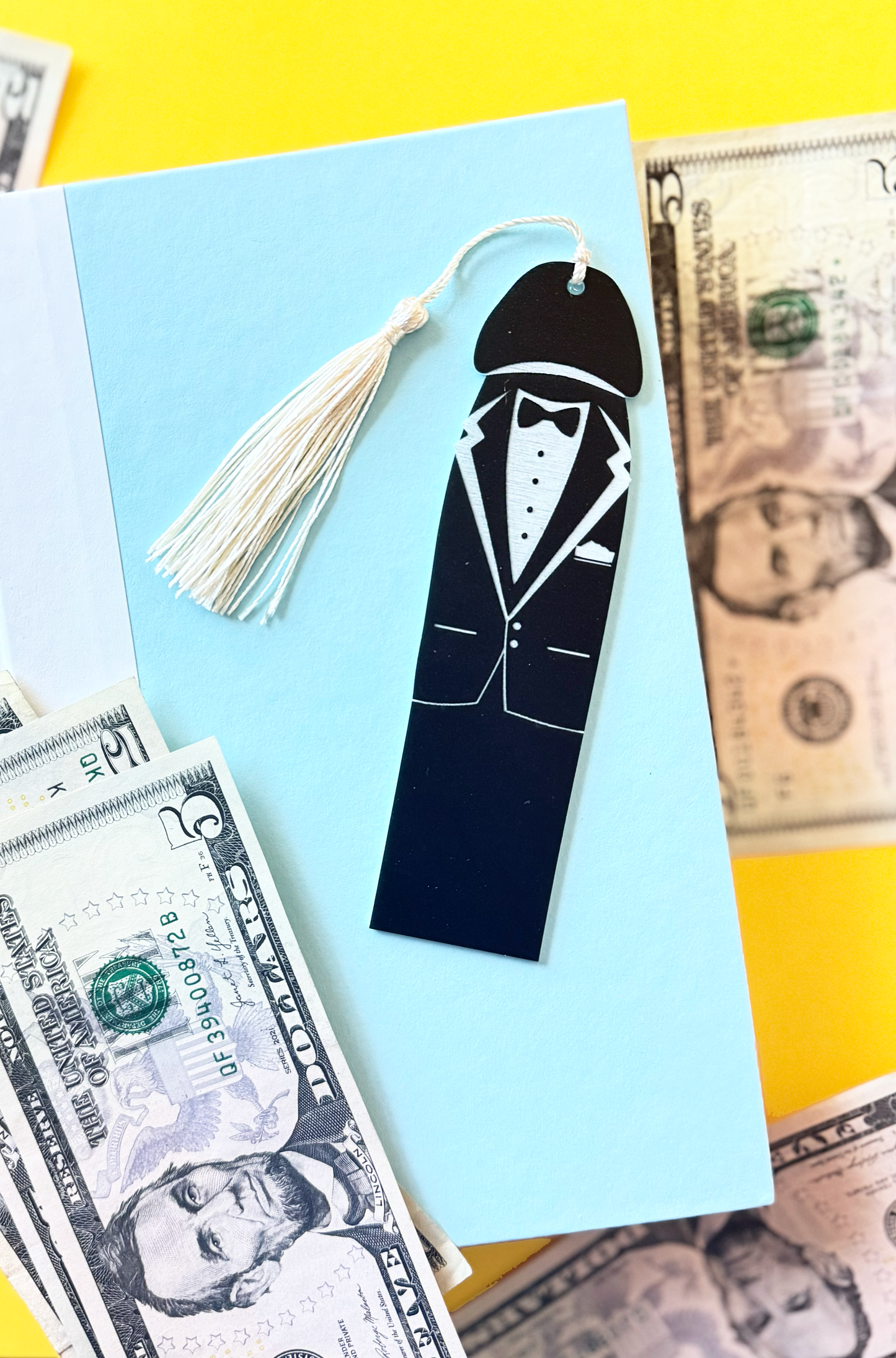 Daddy Warbucks Cockmark Bookmark
