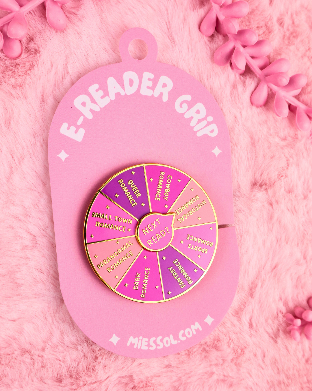 Wheel of Romance Books Grip