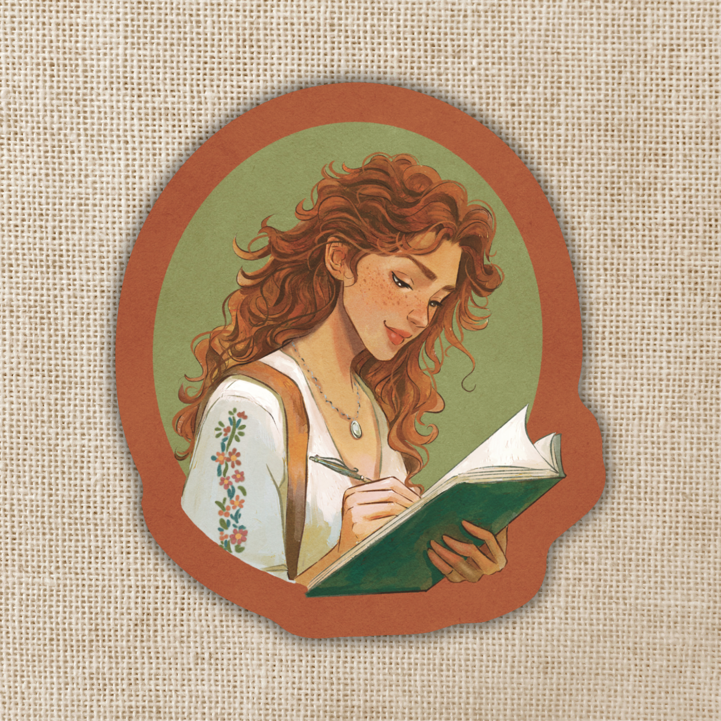 Odessa Cross Sticker | Shield of Sparrows