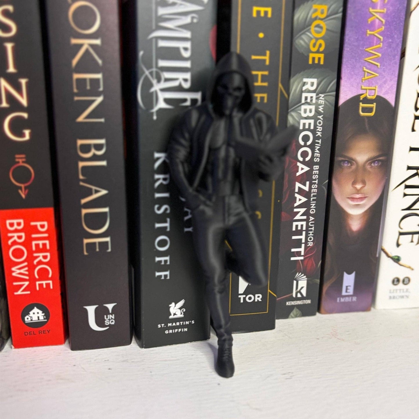 Dark Romance Reader Bookshelf Decor