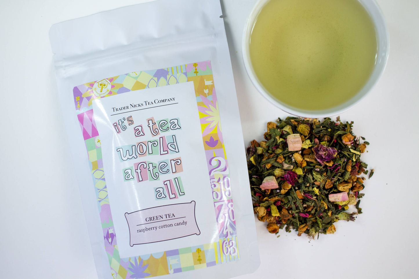 It's a Tea World After All Cotton Candy Green Tea