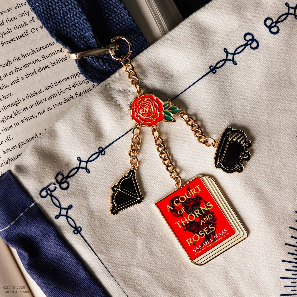 Bag Charm, A Court of Thorns and Roses